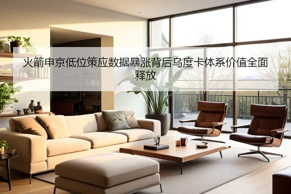 火箭申京低位策应数据暴涨背后乌度卡体系价值全面释放
